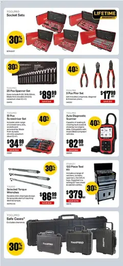 Preview of Supercheap Auto Catalogue - valid from 13.02.2026 | Page: 20 | Products: Socket, Scanner, Safe