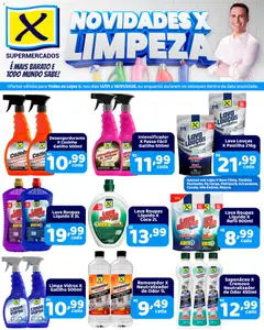 X Supermercados - Ofertas Novidades  - Pré-Visualização do folheto da loja X Supermercados, válido de 12.01.2026