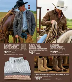 Preview of Cabela's weekly ads valid from 20.11.2025 | Page: 61 | Products: Shirt, Vest, Jacket, Boots