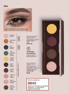 Vista previa de Natura - Campaña 16 2025, nuevo folleto de la tienda, válido en México a partir del 12.10.2025 | Página: 56 | Productos: Paleta, Champagne, Estuche, Polvo