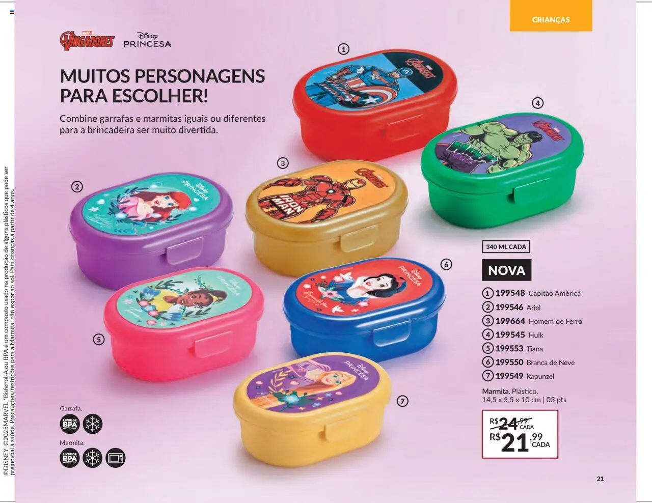 Avon Folheto - válido de 16.06.2025 | Página: 21 | Produtos: Ferro, Ariel