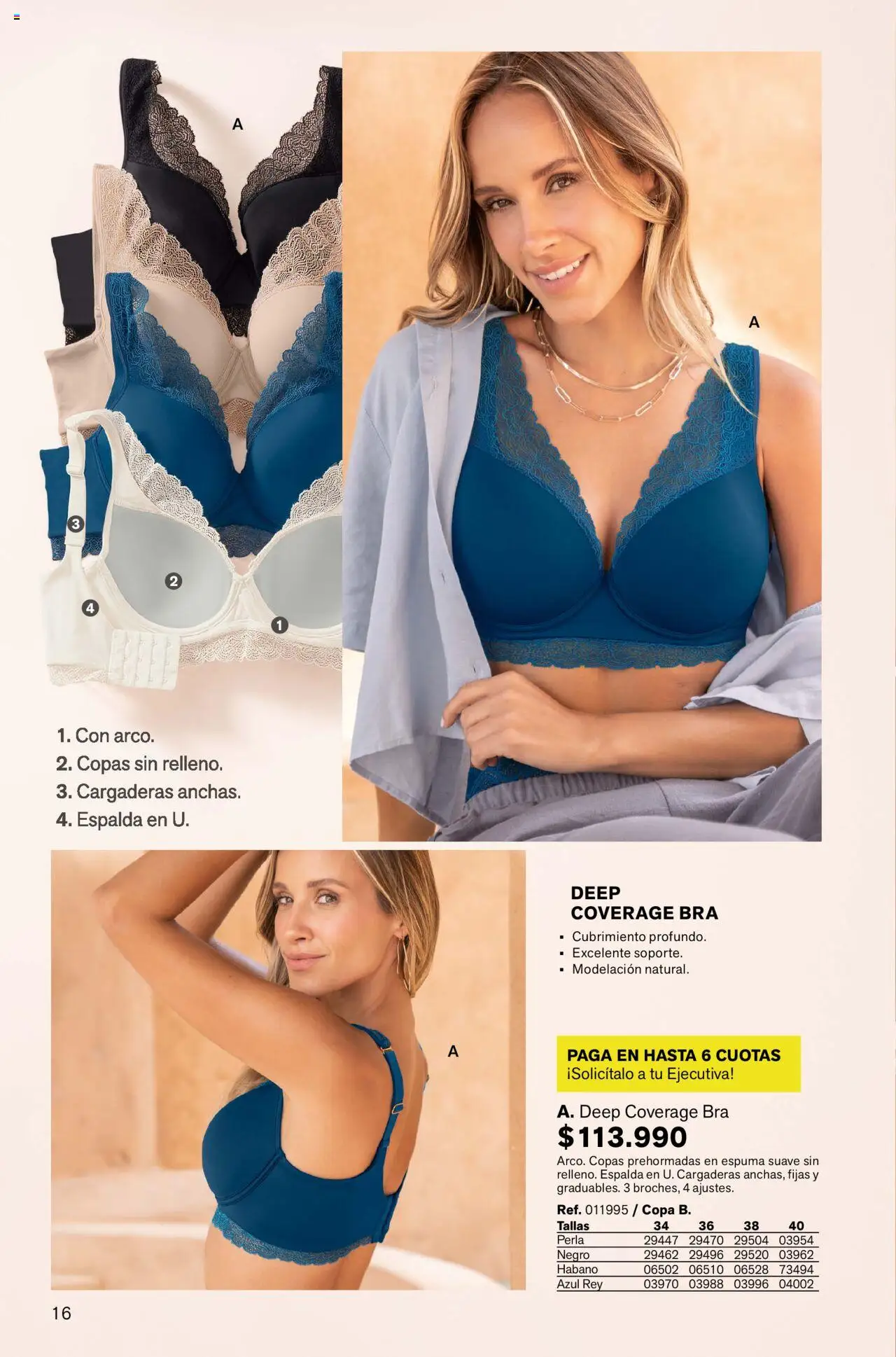 Leonisa revista - valida desde el 04.08.2025 | Página: 16 | Productos: Espuma