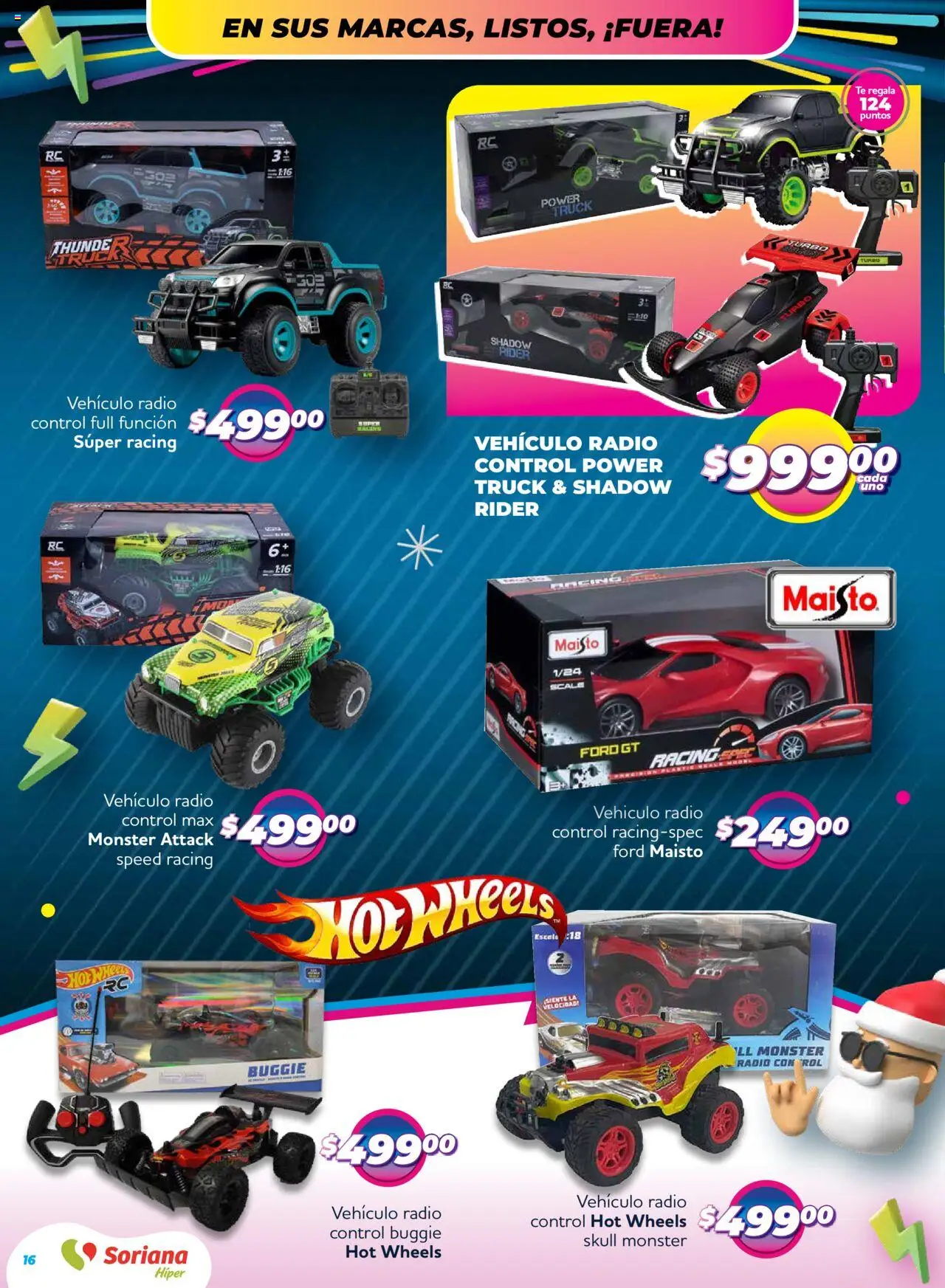 Nuevas ofertas de Soriana válidas en toda la República Mexicana desde el 09.10.2025. ¡Encuentra las mejores ofertas en Soriana - Reino de los Juguetes Súper Nacional! | Página: 16 | Productos: Radio, Té
