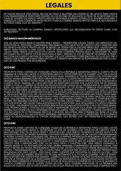 Vista previa Changomas - Medios de Pago válido desde el 01.04.2026 | Página: 7 | Productos: Cartera, Caja, Té, Billetera