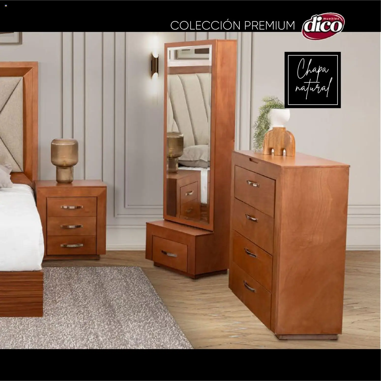 Nuevas ofertas de Muebles Dico válidas en toda la República Mexicana desde el 22.10.2025. ¡Encuentra las mejores ofertas en Muebles Dico catálogo Colección Premium! | Página: 37 | Productos: Chapa
