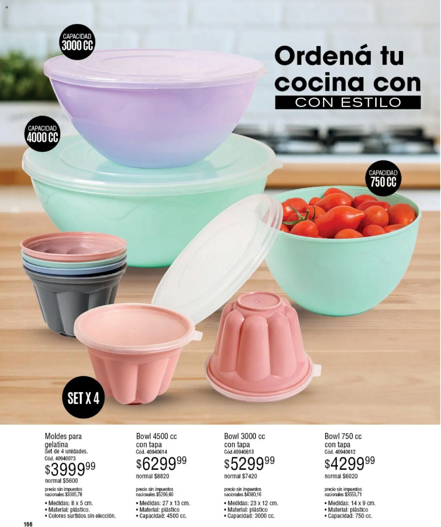 Millanel - Catálogo │ válido desde el 08.12.2025 | Página: 190 | Productos: Cocina, Bowl, Gelatina
