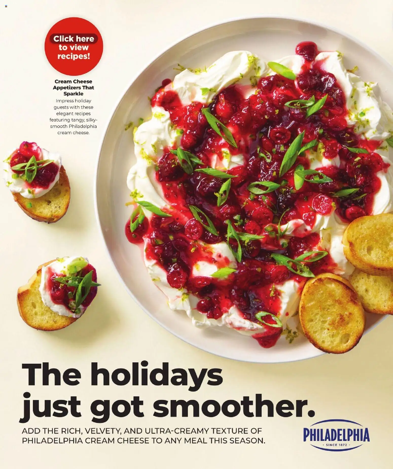 HyVee Holiday Entertaining - valid from 10.11.2025 | Page: 2 | Products: Cheese, Cream