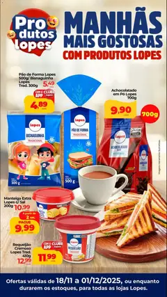 Lopes Supermercados - Ofertas Semanal - Pré-Visualização do folheto da loja Lopes Supermercados, válido de 18.11.2025
