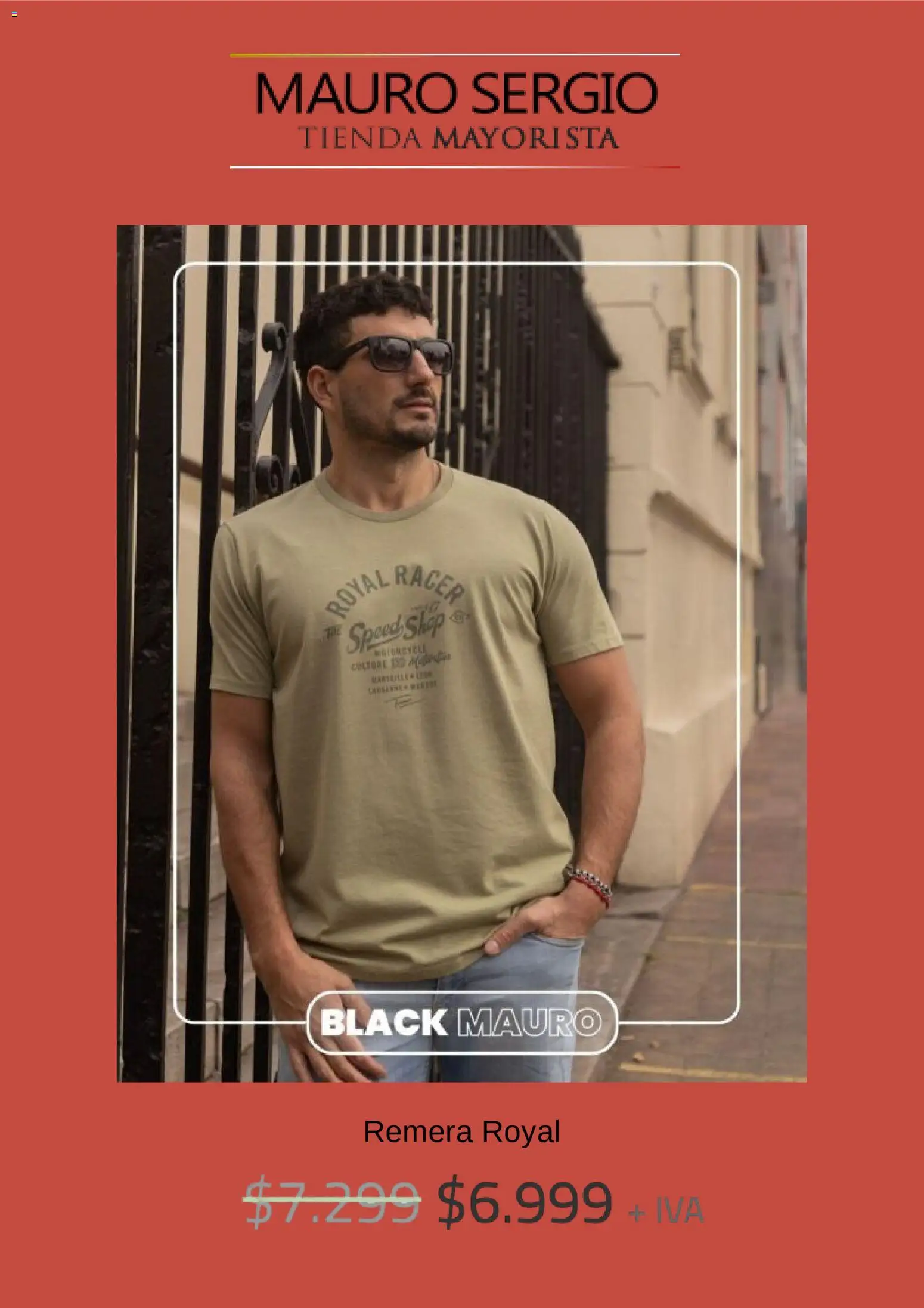 Mauro Sergio Black Friday │ válido desde el 27.11.2025 | Página: 5 | Productos: Remera