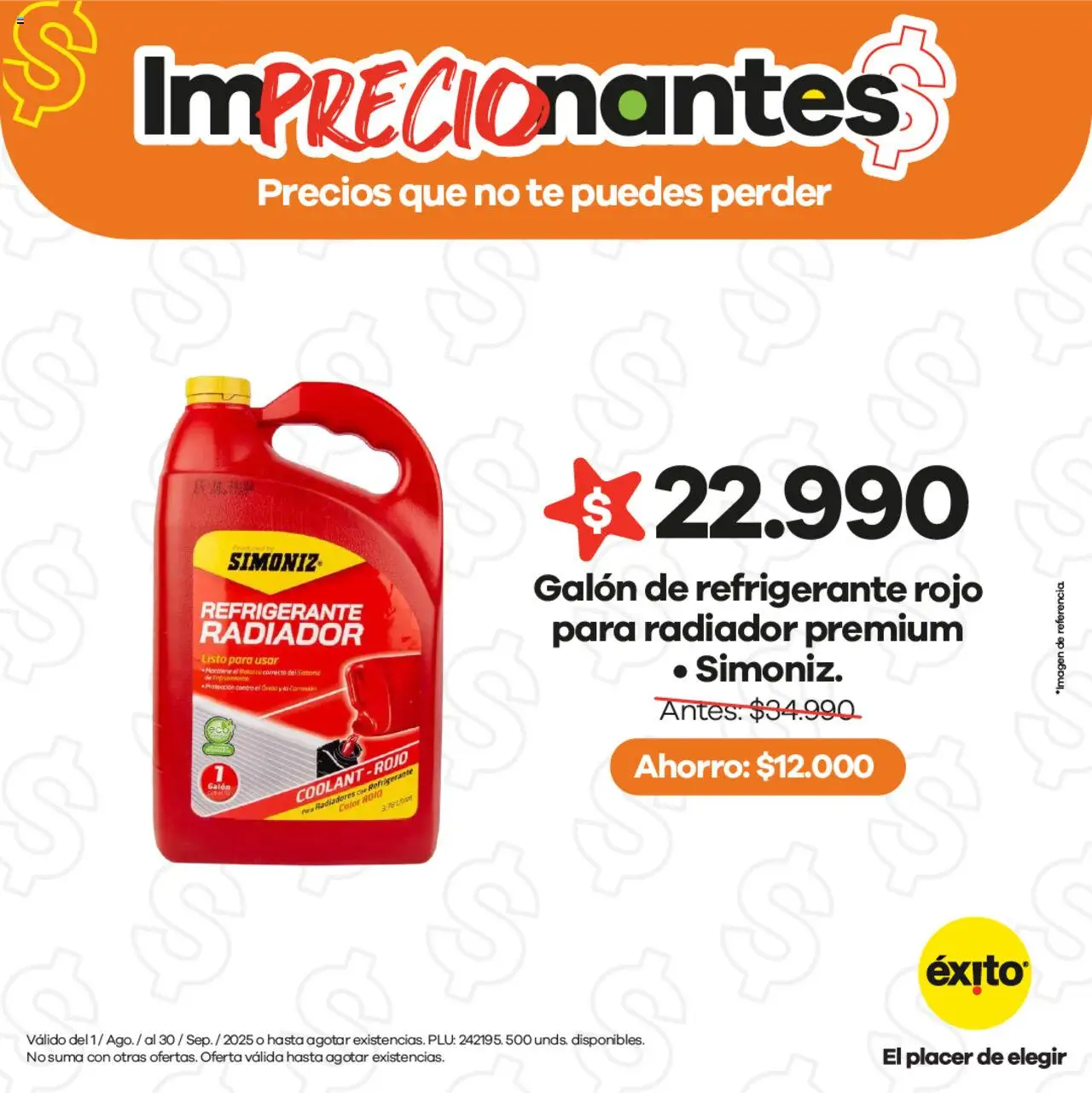 Éxito revista - valida desde el 01.08.2025 | Página: 11 | Productos: Té, Radiador