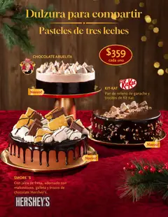 Vista previa de Soriana - Cenas Navideñas Híper Nacional, nuevo folleto de la tienda, válido en México a partir del 05.12.2025 | Página: 21 | Productos: Pan, Chocolate