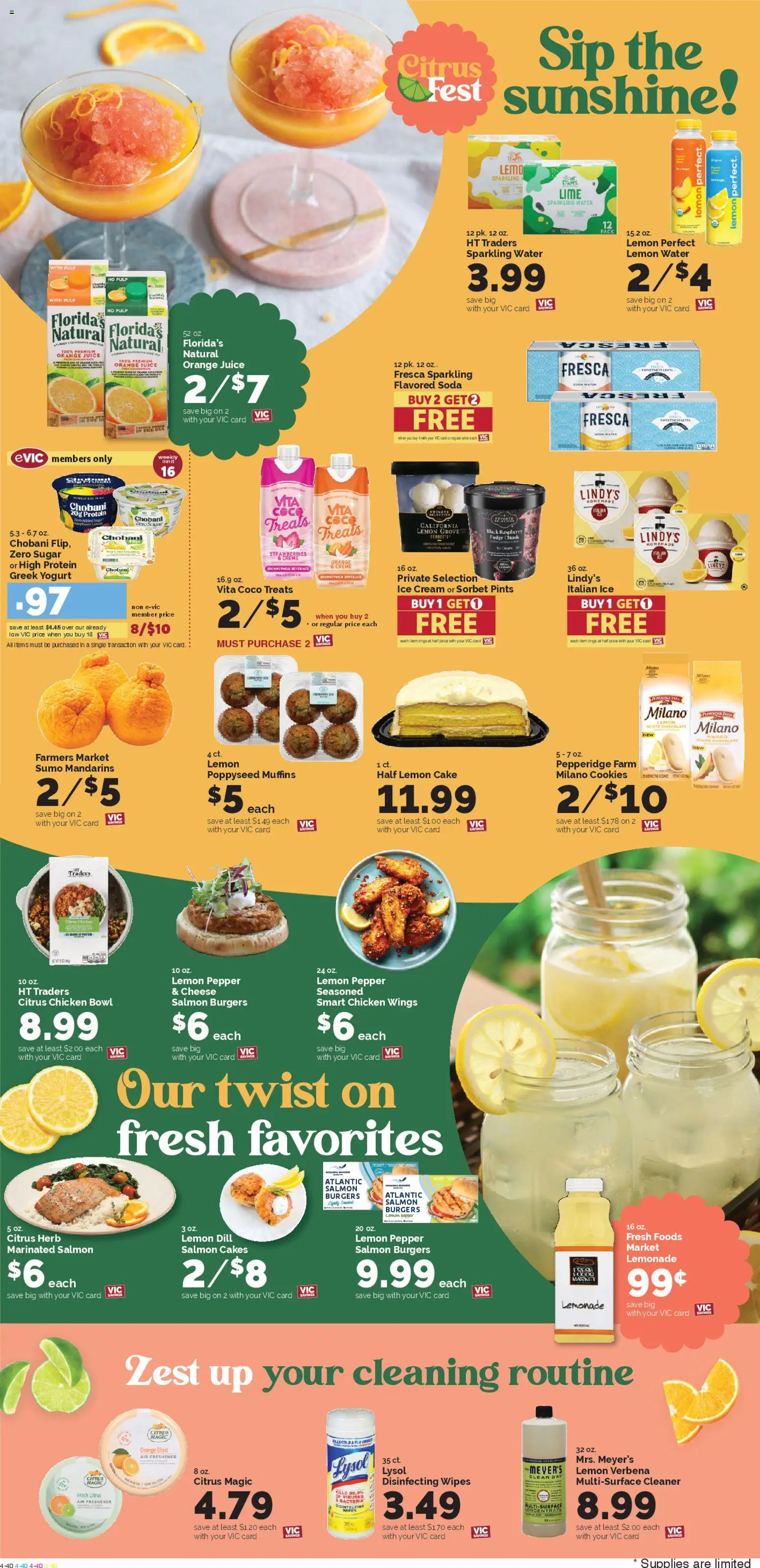 Harris Teeter Weekly Ad - NC - valid from 25.02.2026 | Page: 7 | Products: Cheese, Sugar, Lime, Raspberry