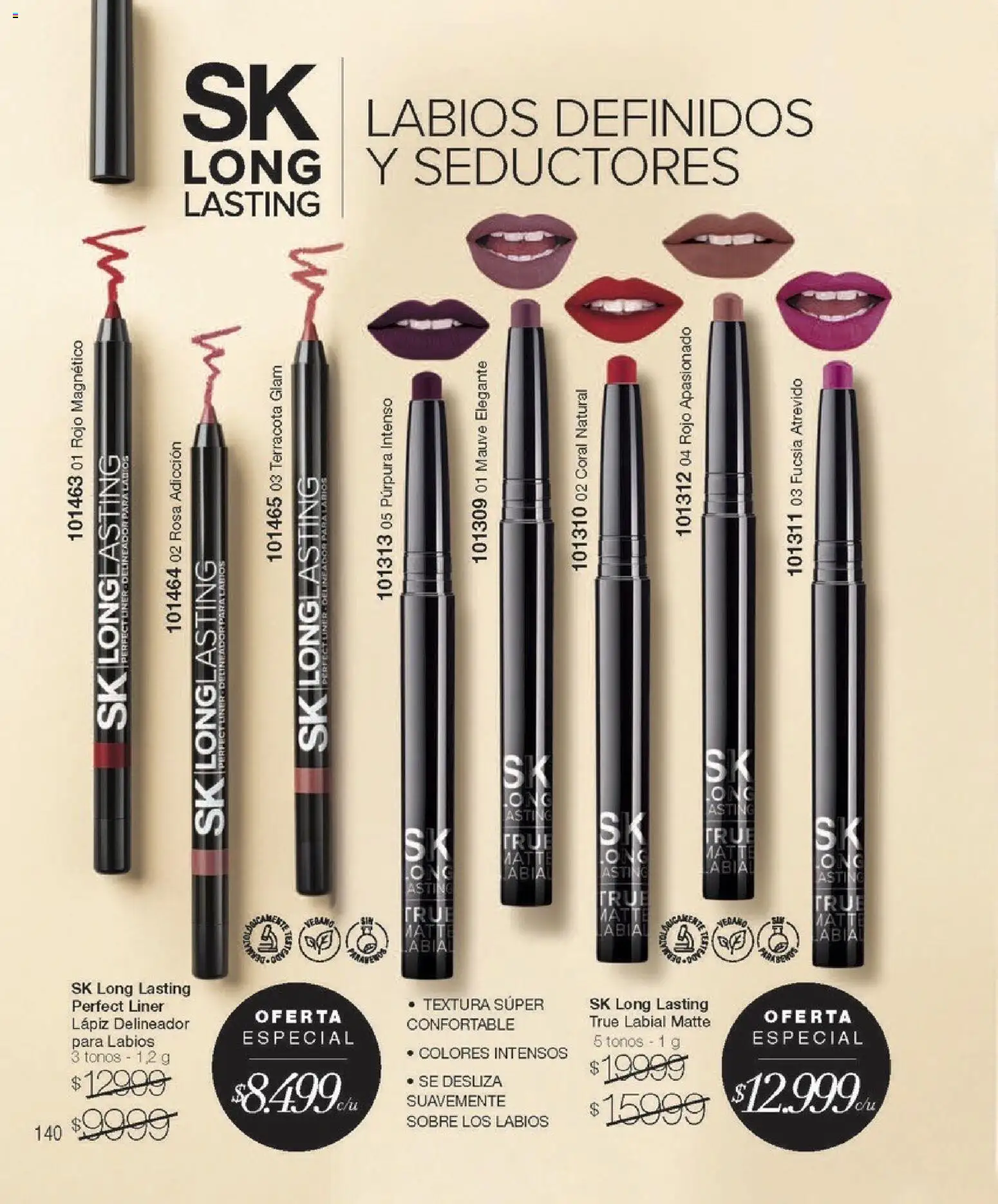 Violetta - Violetta Cosméticos │ válido desde el 05.02.2026 | Página: 140 | Productos: Sobre, Delineador