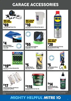 Preview of Mitre 10  Catalogue  - valid from 04.02.2026 | Page: 15 | Products: Oil, Accessories, Tie, Fan
