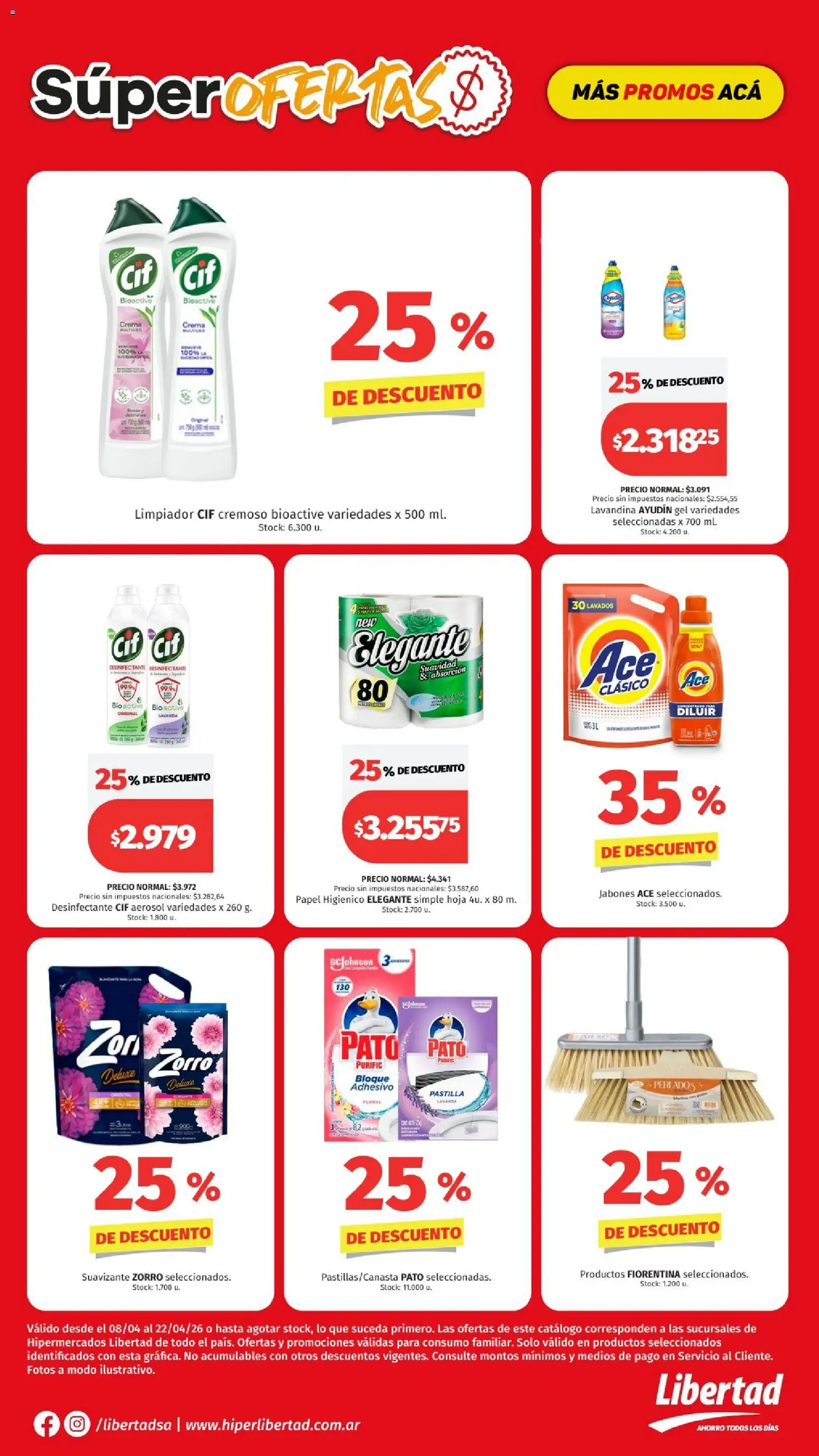 Hipermercado Libertad  - Super ofertas  │ válido desde el 08.04.2026 | Página: 8