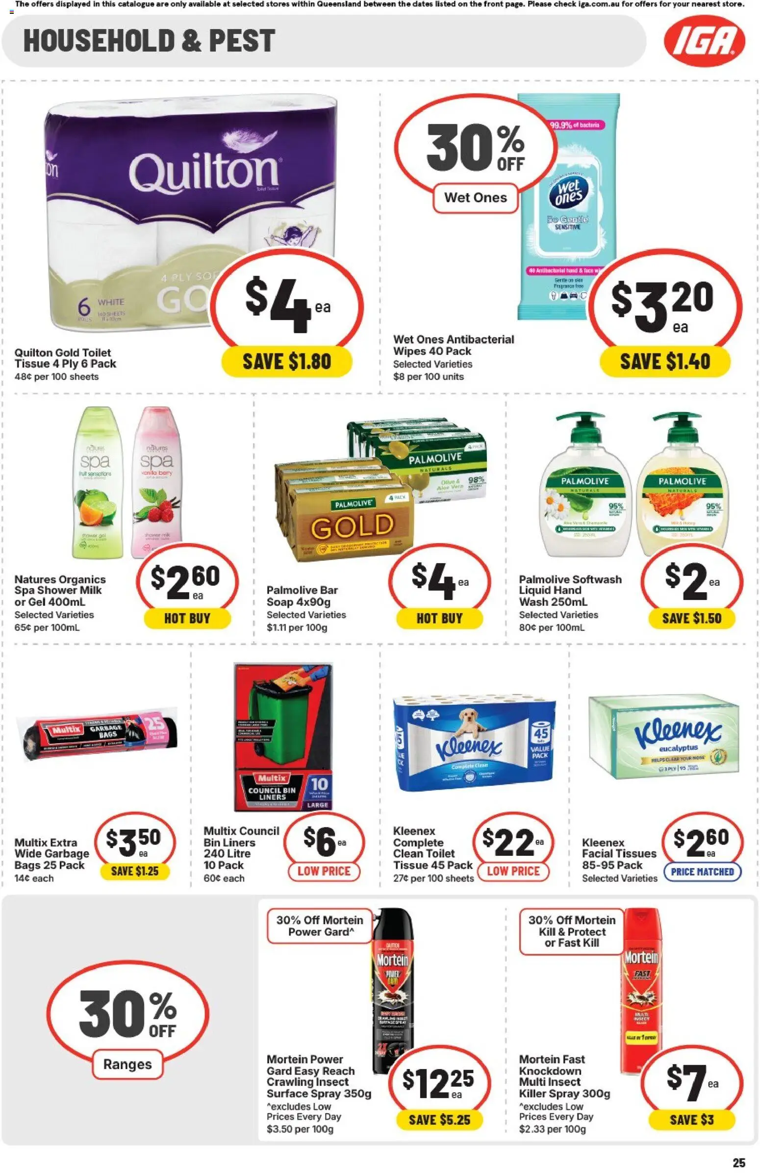 IGA catalogue - valid from 31.12.2025 | Page: 28 | Products: Household, Beef, Candle, Tablets