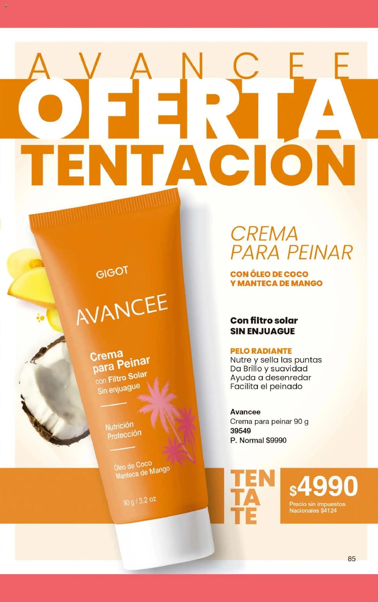 Gigot - CAMPAÑA 07 │ válido desde el 01.04.2026 | Página: 97 | Productos: Brillo, Mango, Radiante, Crema