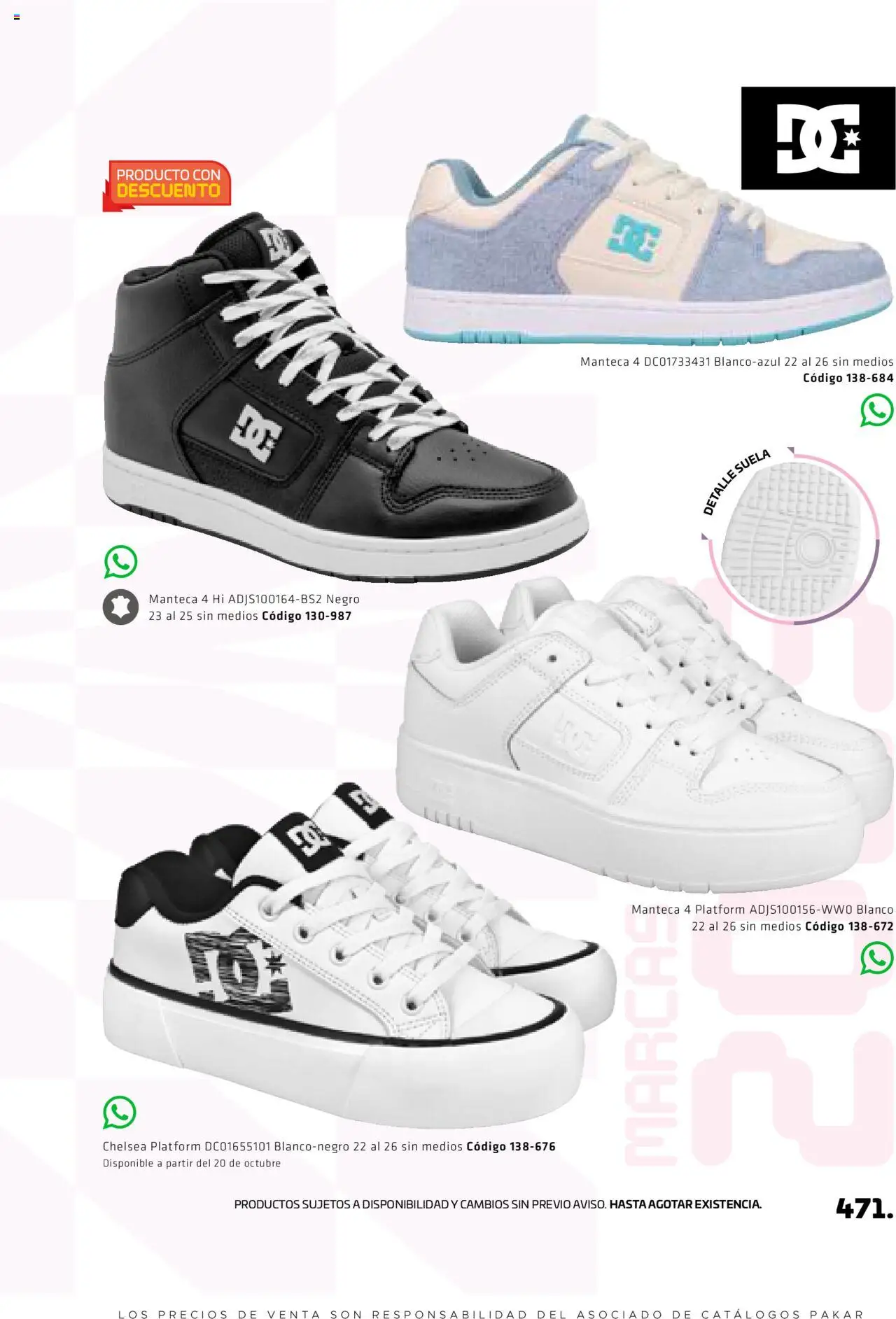 Nuevas ofertas de SC Pakar válidas en toda la República Mexicana desde el 29.08.2025. ¡Encuentra las mejores ofertas en SC Pakar - Catálogo Otoño Women! | Página: 471