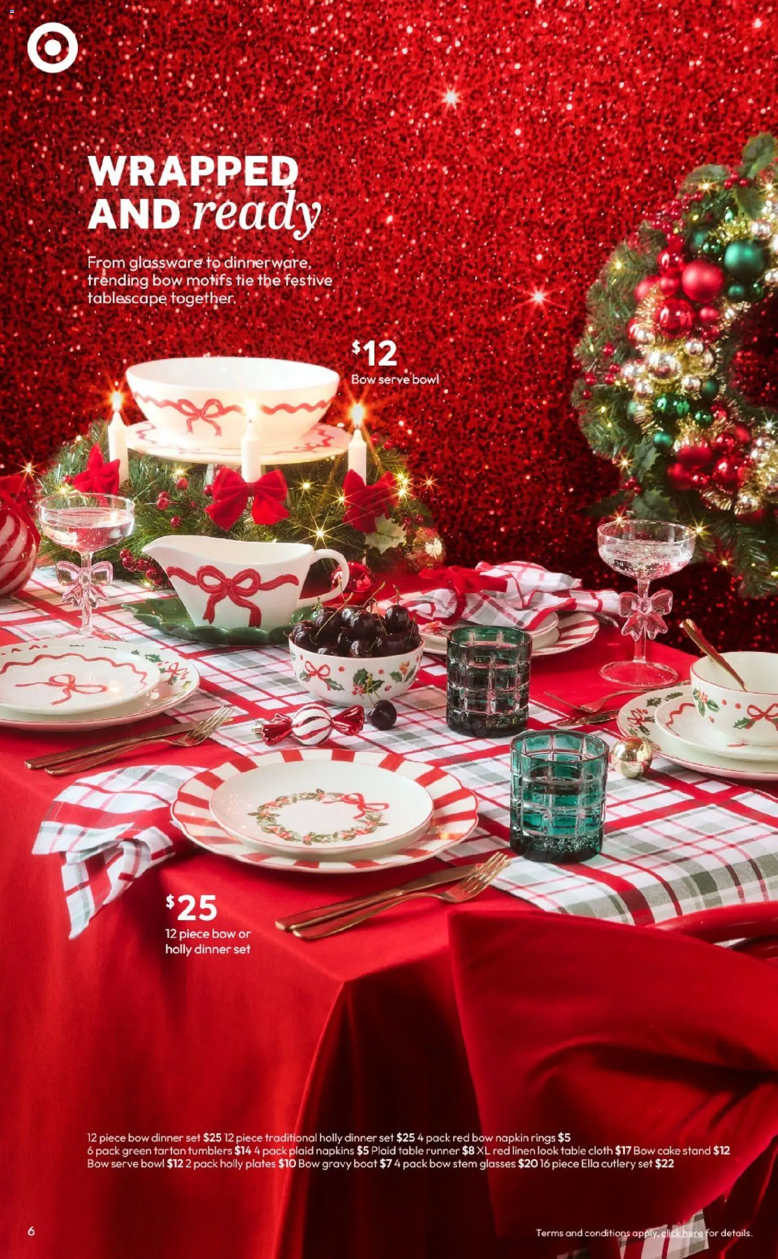 Target catalogue - valid from 23.10.2025 | Page: 6 | Products: Cutlery, Table, Linen, Glasses