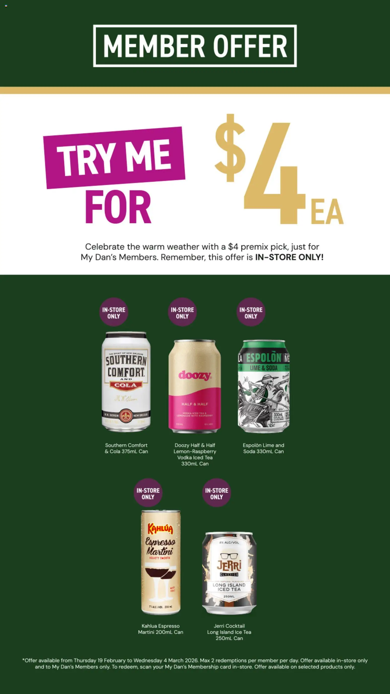 Dan Murphy's catalogue - valid from 19.02.2026 | Page: 27 | Products: Tea, Vodka, Lime