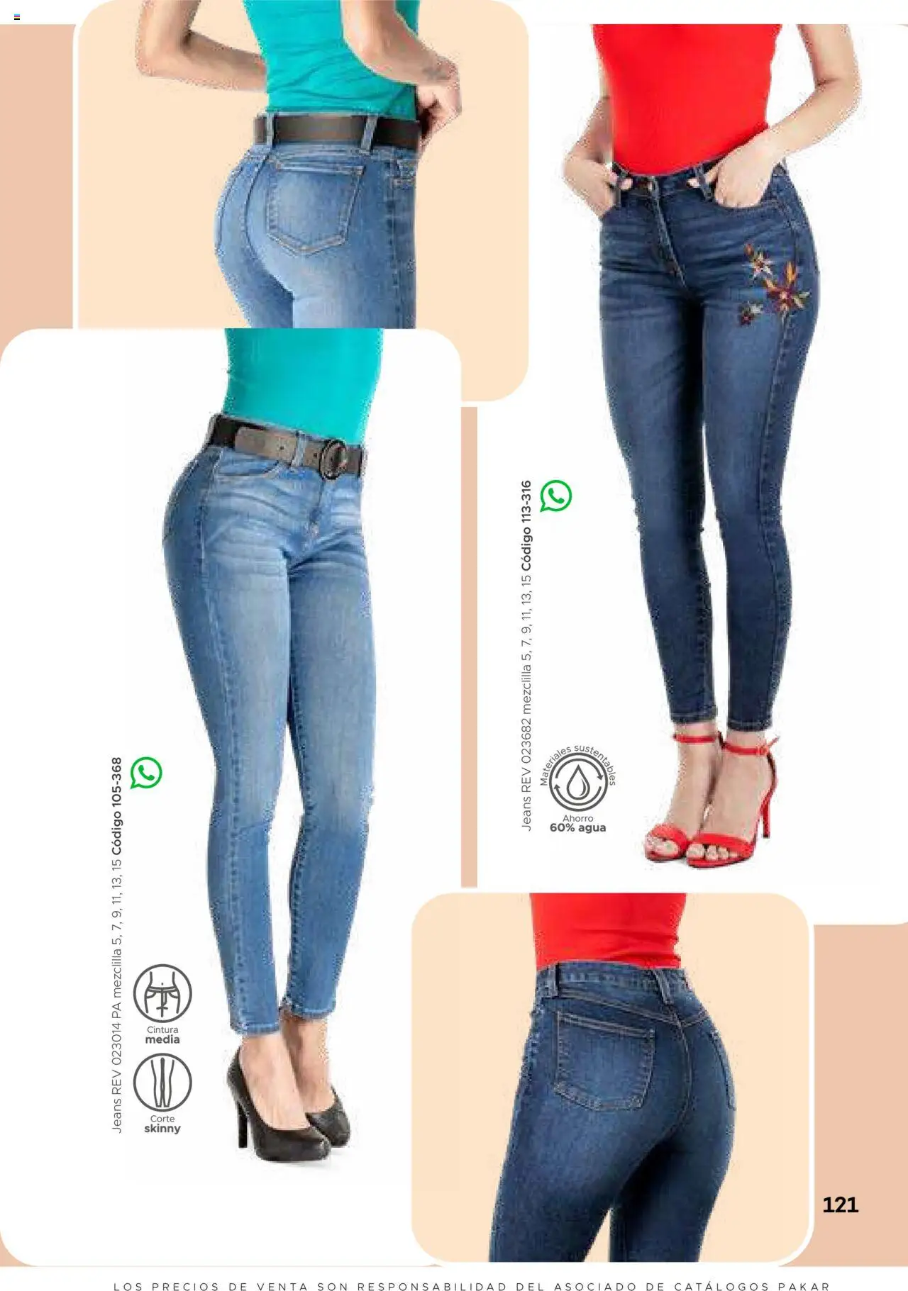 Nuevas ofertas de SC Pakar válidas en toda la República Mexicana desde el 31.01.2025. ¡Encuentra las mejores ofertas en SC Pakar catálogo Ropa! | Página: 121 | Productos: Agua