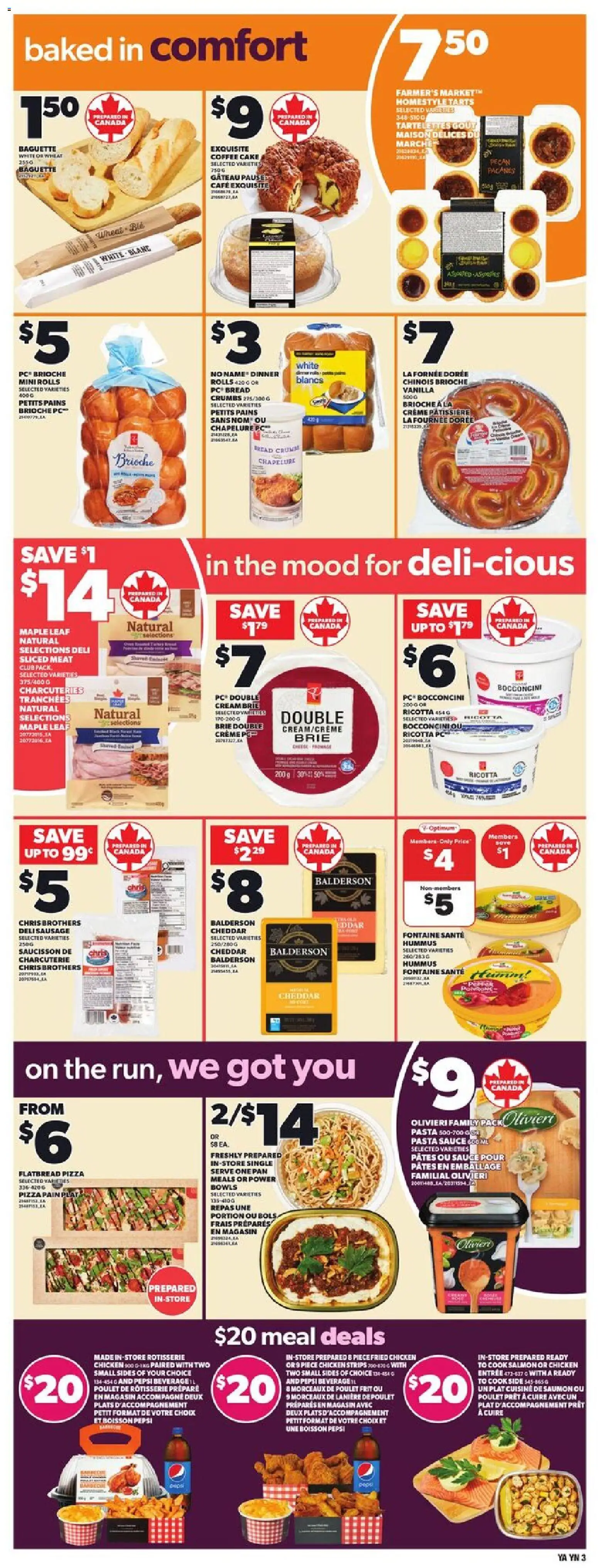 Independent Grocer flyer valid from 04.12.2025 | Page: 4 | Products: Pasta, PC, Bread, Coffee