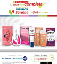 Vista previa de Soriana - Folleto Farmacia Soriana Marzo Súper Nacional, nuevo folleto de la tienda, válido en México a partir del 01.03.2026