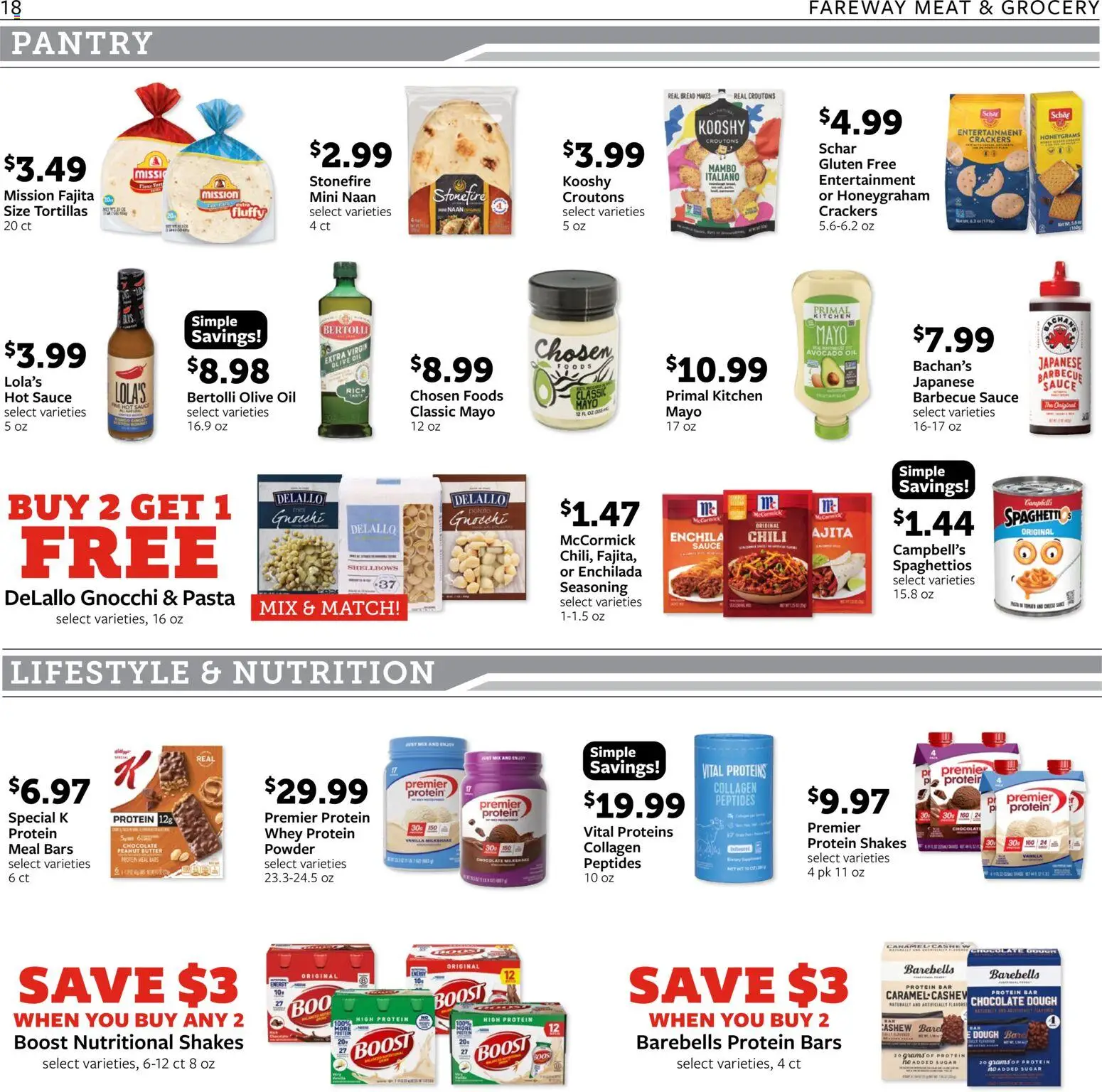 Fareway Weekly Ad - valid from 06.04.2026 | Page: 18 | Products: Butter, Oil, Avocado, Sauce