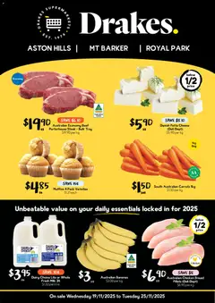 Preview of Drakes Aston Hills, Mt Barker & Royal Park - SA - valid from 19.11.2025