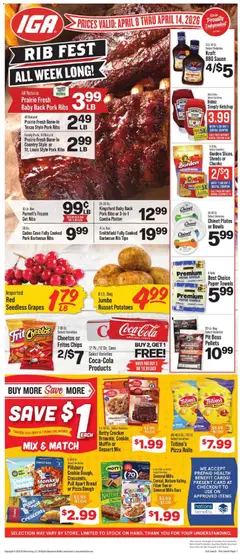Preview of IGA weekly ads valid from 08.04.2026