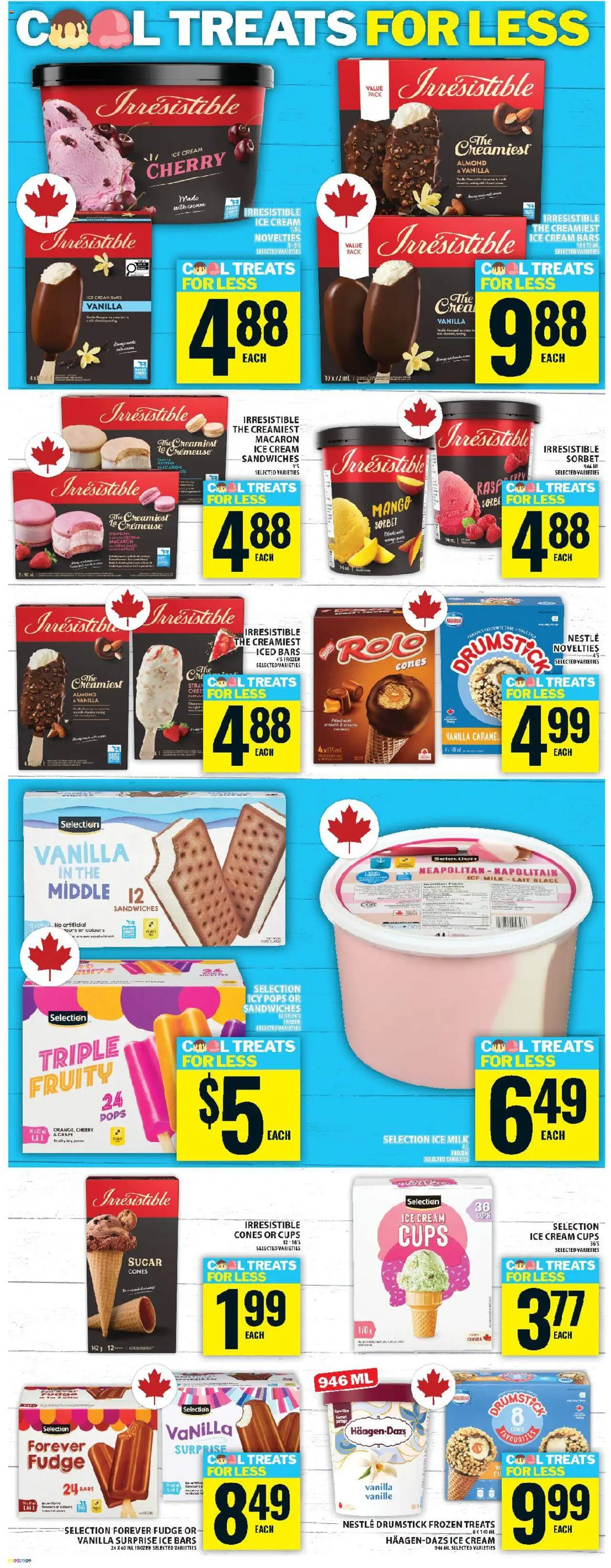 Food Basics flyer valid from 11.09.2025 | Page: 17 | Products: Cream, Ice cream, Milk