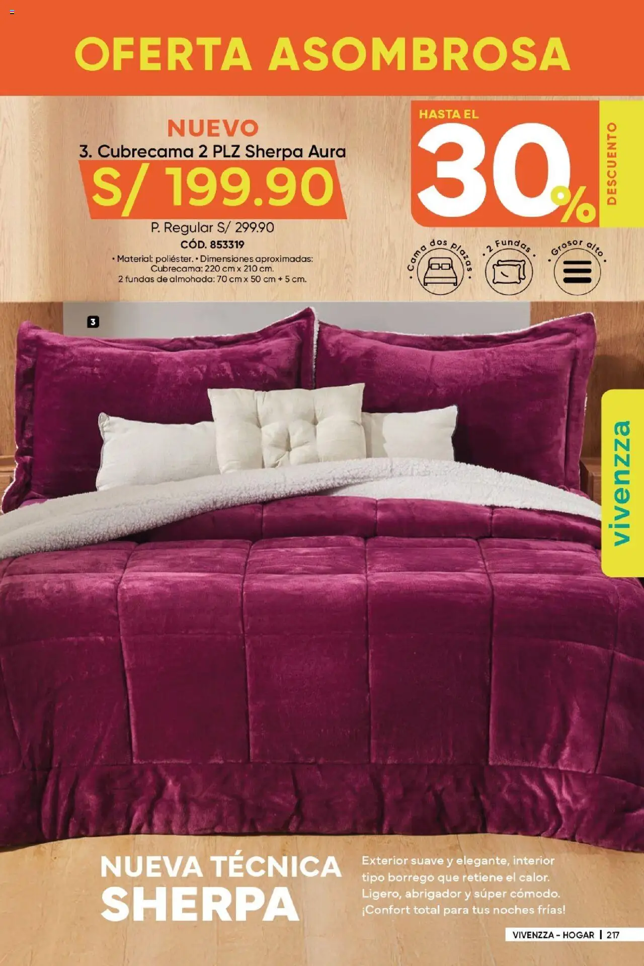 Catálogo Azzorti válido desde 17.06.2025 | Página: 219 | Productos: Cama, Almohada