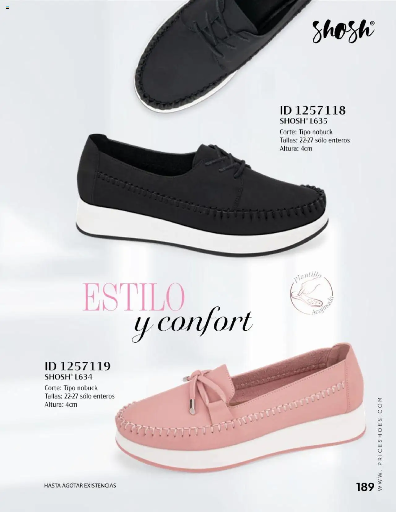 Nuevas ofertas de Price Shoes válidas en toda la República Mexicana desde el 25.09.2025. ¡Encuentra las mejores ofertas en Price Shoes - Catálogo Vestir Casual! | Página: 189
