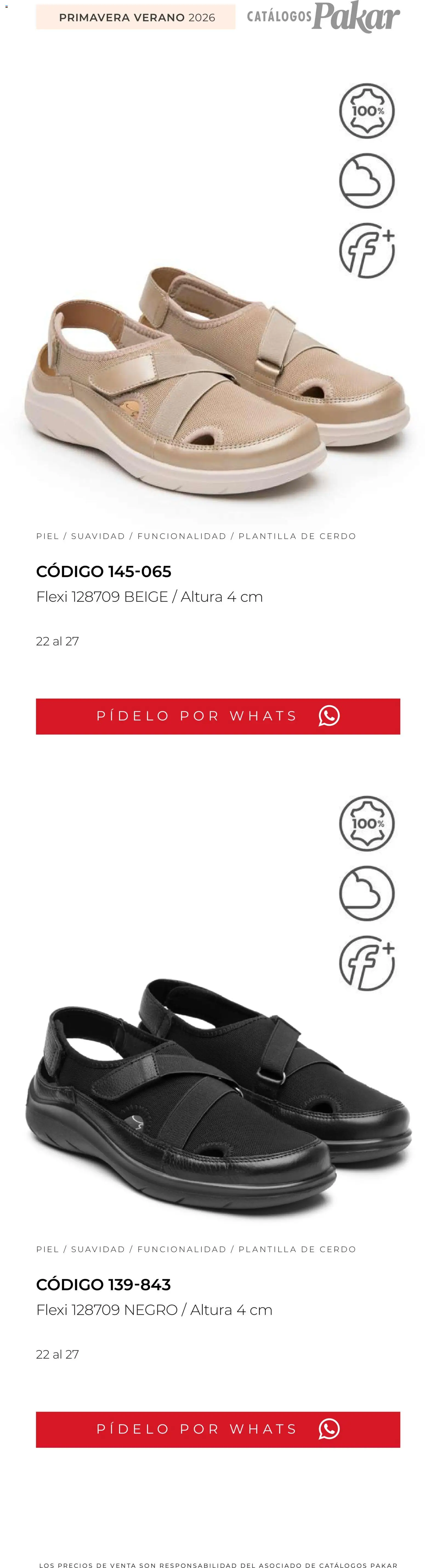 Nuevas ofertas de SC Pakar válidas en toda la República Mexicana desde el 04.03.2026. ¡Encuentra las mejores ofertas en SC Pakar catálogo Flexi PV26! | Página: 89 | Productos: Cerdo