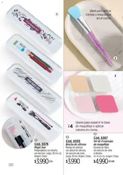 Catálogo Amodil Campaña 15 │ válido desde el 01.09.2025 | Página: 134 | Productos: Maquillaje, Pincel, Esponja, Mango