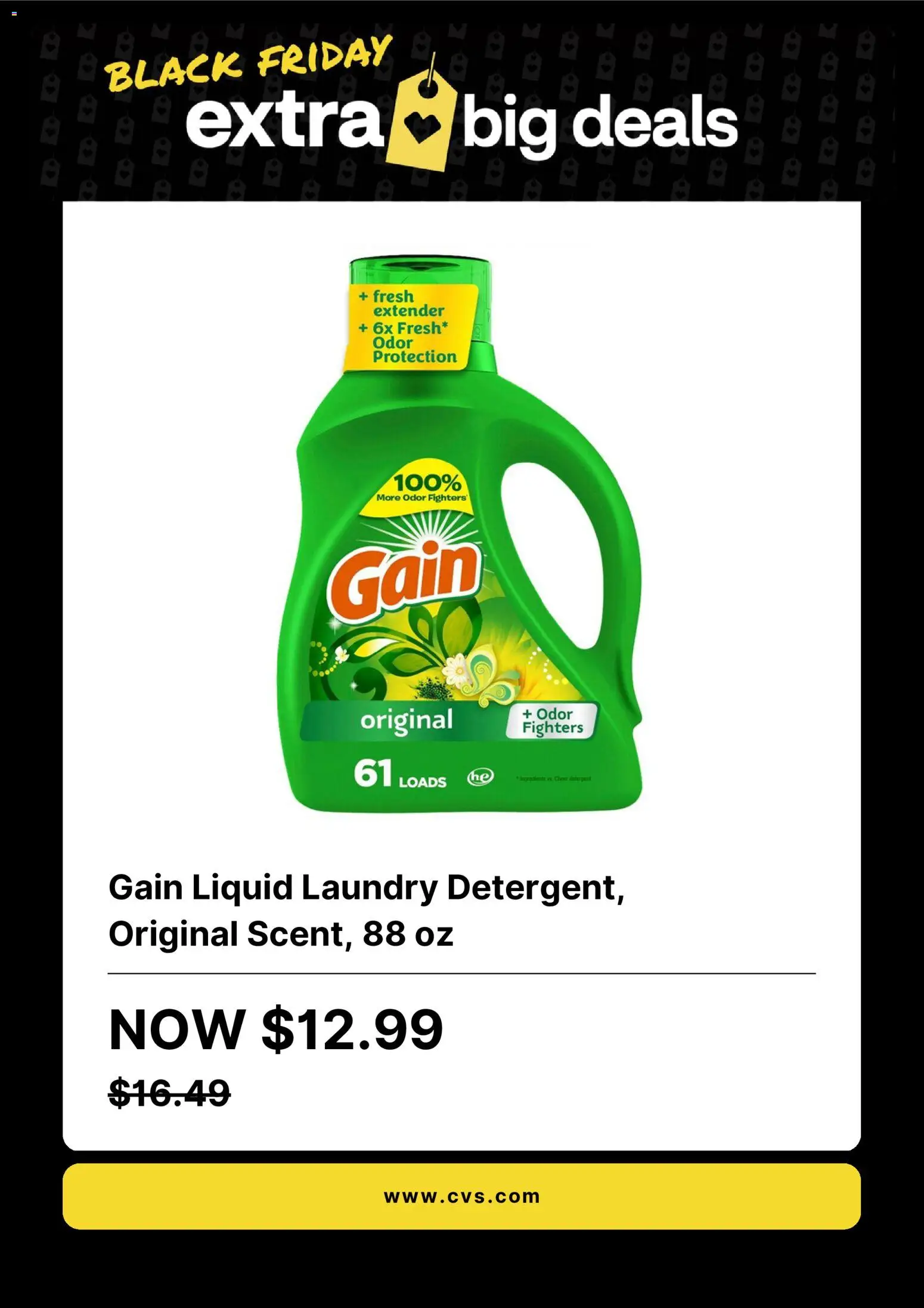 CVS Pharmacy Black Friday - valid from 15.11.2025 | Page: 2 | Products: Detergent