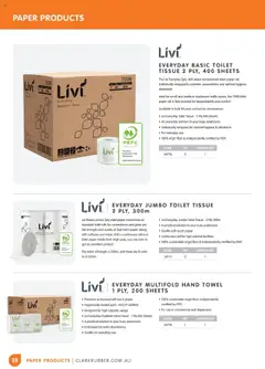 Preview of Clark Rubber Catalogue  - valid from 05.05.2025 | Page: 28 | Products: Toilet, Toilet paper, Sustainable, Bathroom