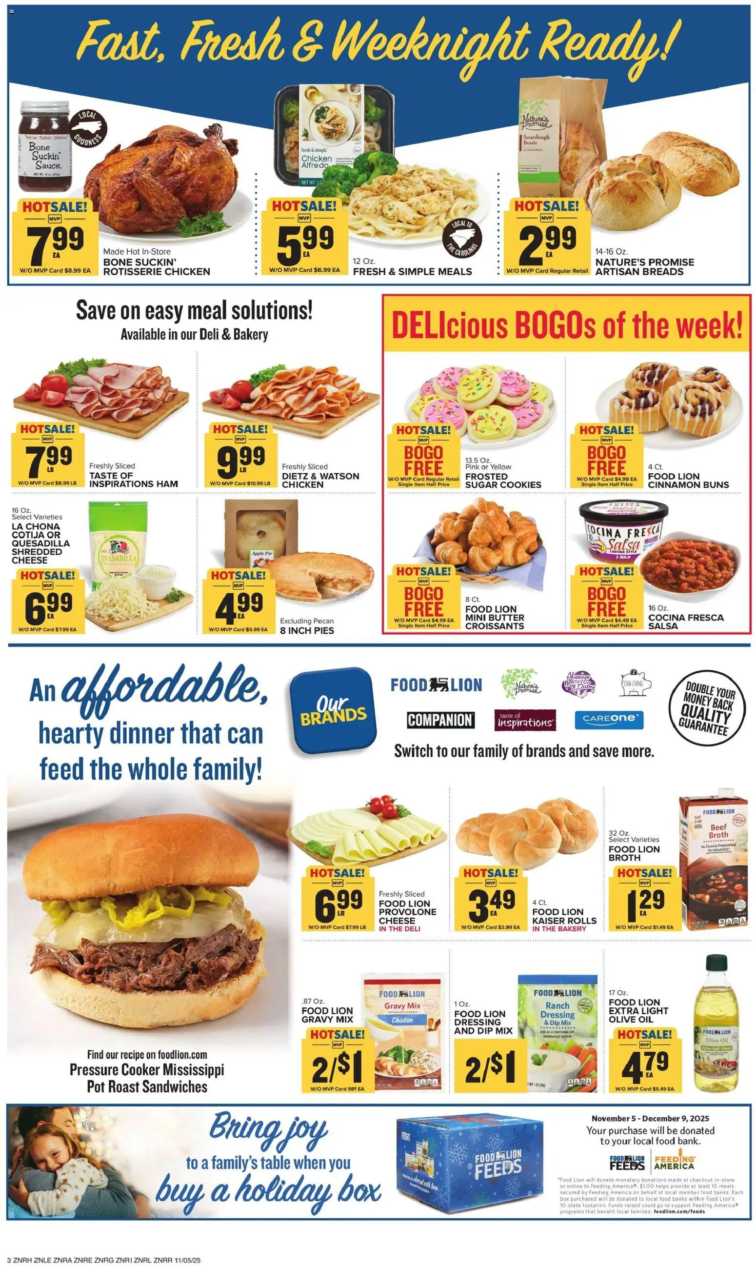 Food Lion Weekly Ad - valid from 05.11.2025 | Page: 5 | Products: Butter, Oil, Sauce, Sugar