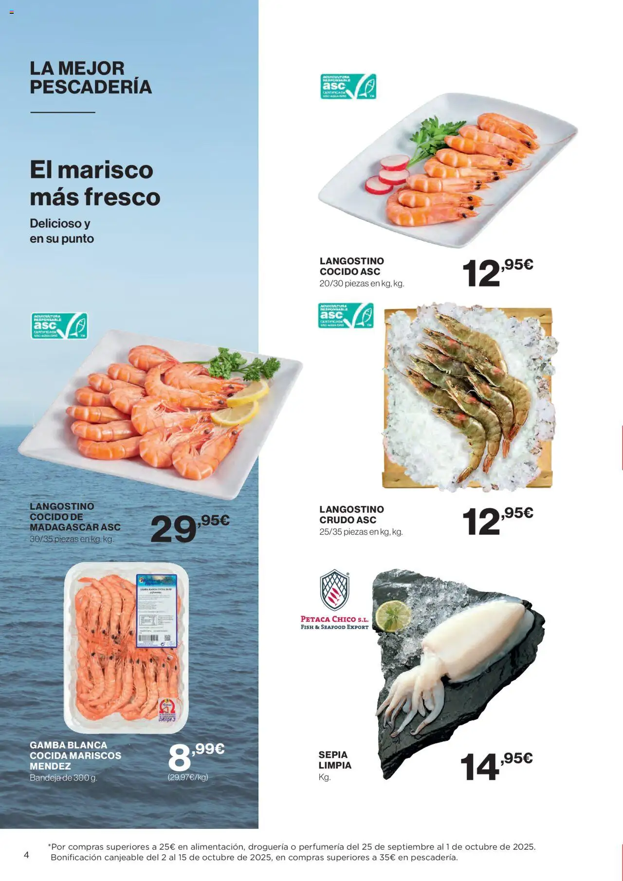 Nuevas ofertas de El Corte Inglés válidas en toda la República Mexicana desde el 25.09.2025. ¡Encuentra las mejores ofertas en El Corte Inglés - Catálogo Que necesitas hoy! | Página: 4 | Productos: Bandeja