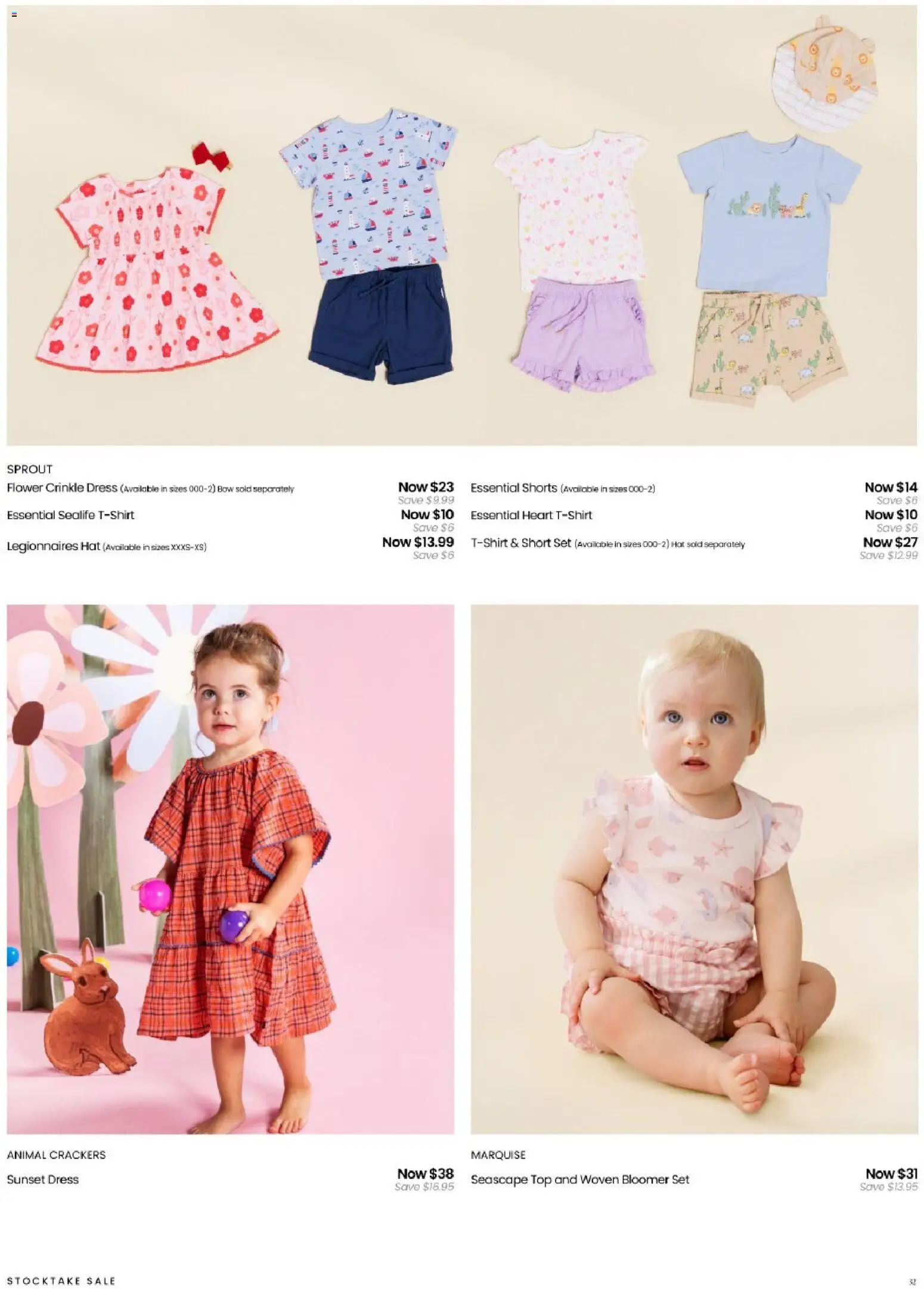 Myer catalogue - valid from 26.12.2025 | Page: 32 | Products: Crackers, Dress, Shorts, Hat
