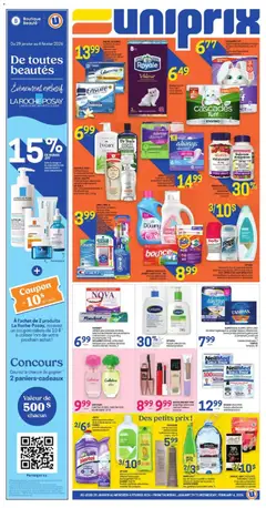 Preview of Uniprix weekly flyer / circulaire from shop Uniprix valid from 29.01.2026