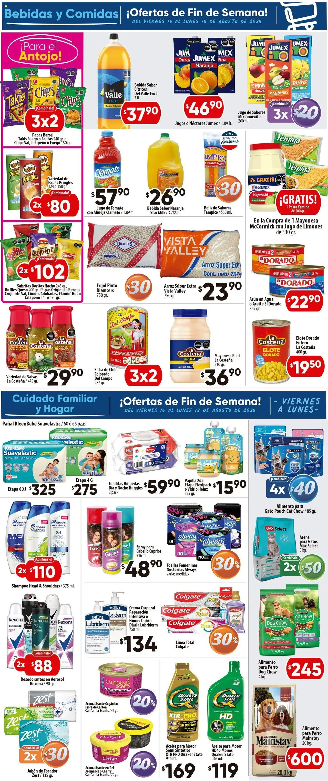 Nuevas ofertas de Calimax válidas en toda la República Mexicana desde el 15.08.2025. ¡Encuentra las mejores ofertas en Calimax - Folleto Mexicali! | Página: 5 | Productos: Crema, Manzana, Mango, Aceite
