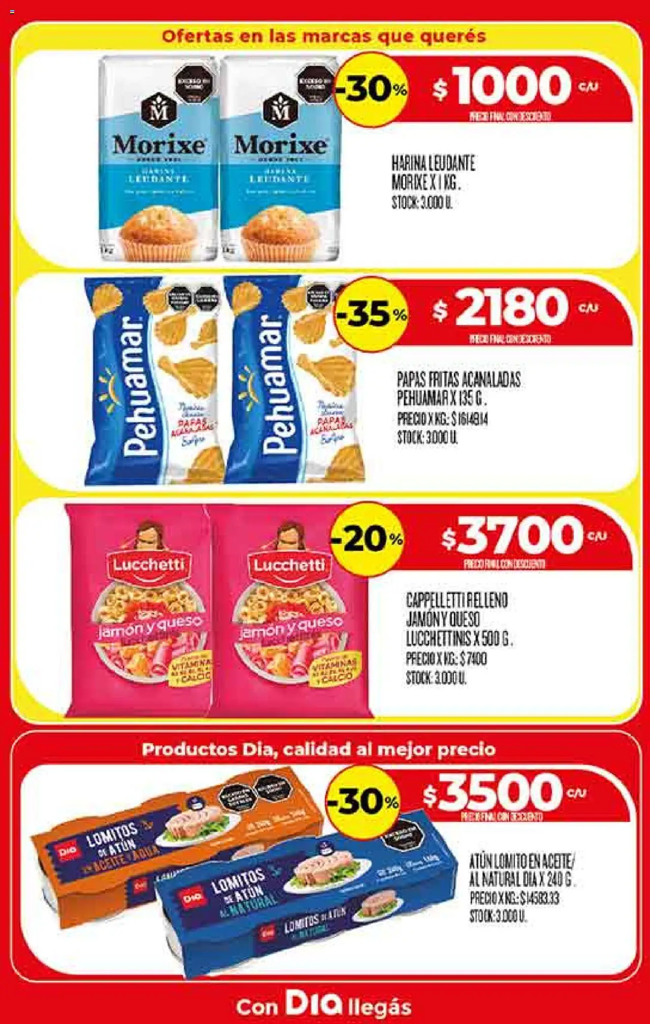Supermercado DIA Ofertas - Salta y Jujuy │ válido desde el 06.08.2025 | Página: 13 | Productos: Aceite, Queso, Jamón, Papas fritas