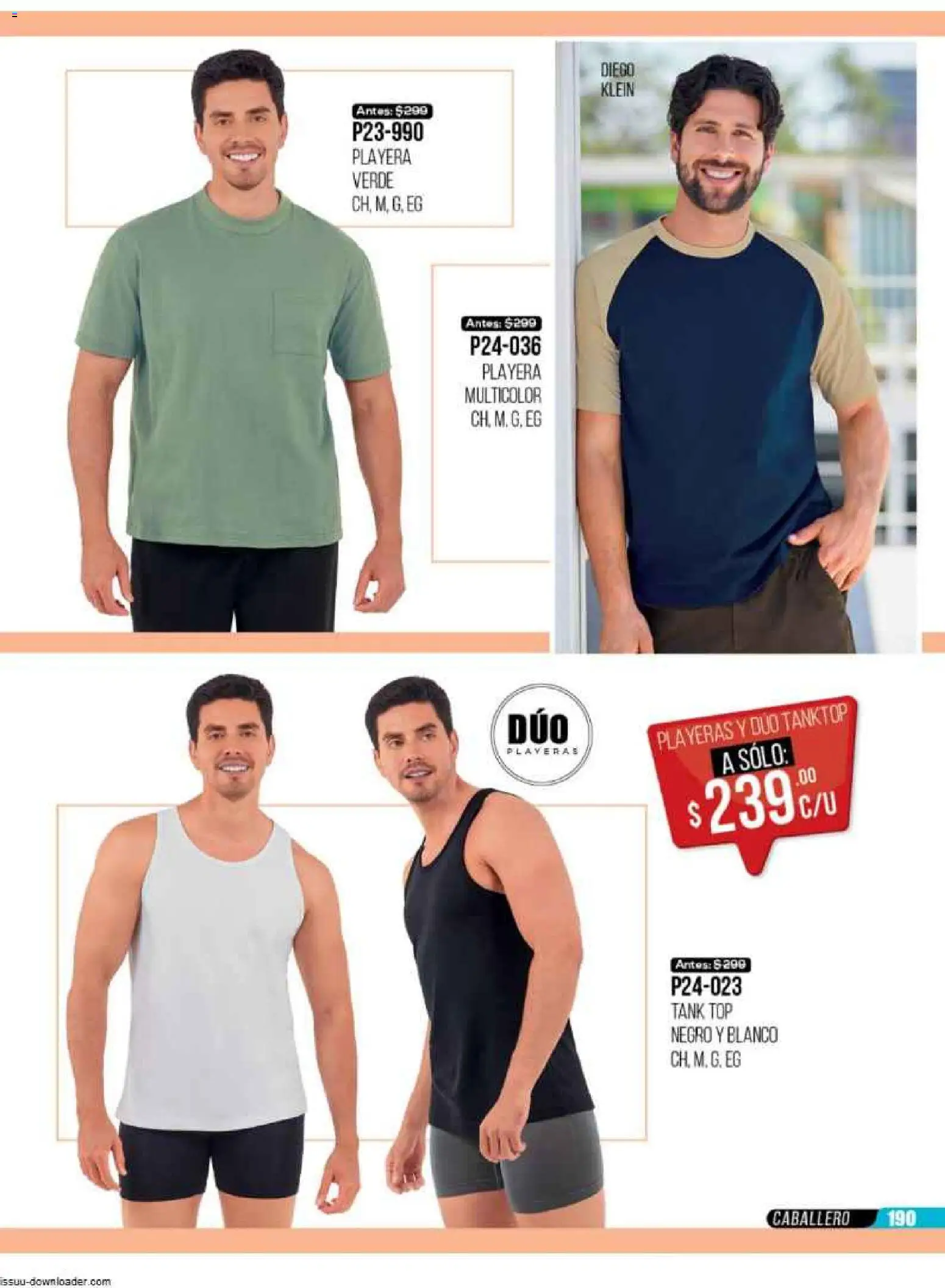 Nuevas ofertas de Cklass válidas en toda la República Mexicana desde el 31.10.2025. ¡Encuentra las mejores ofertas en Cklass catálogo Super Rebajas Ropa! | Página: 193 | Productos: Playera, Top