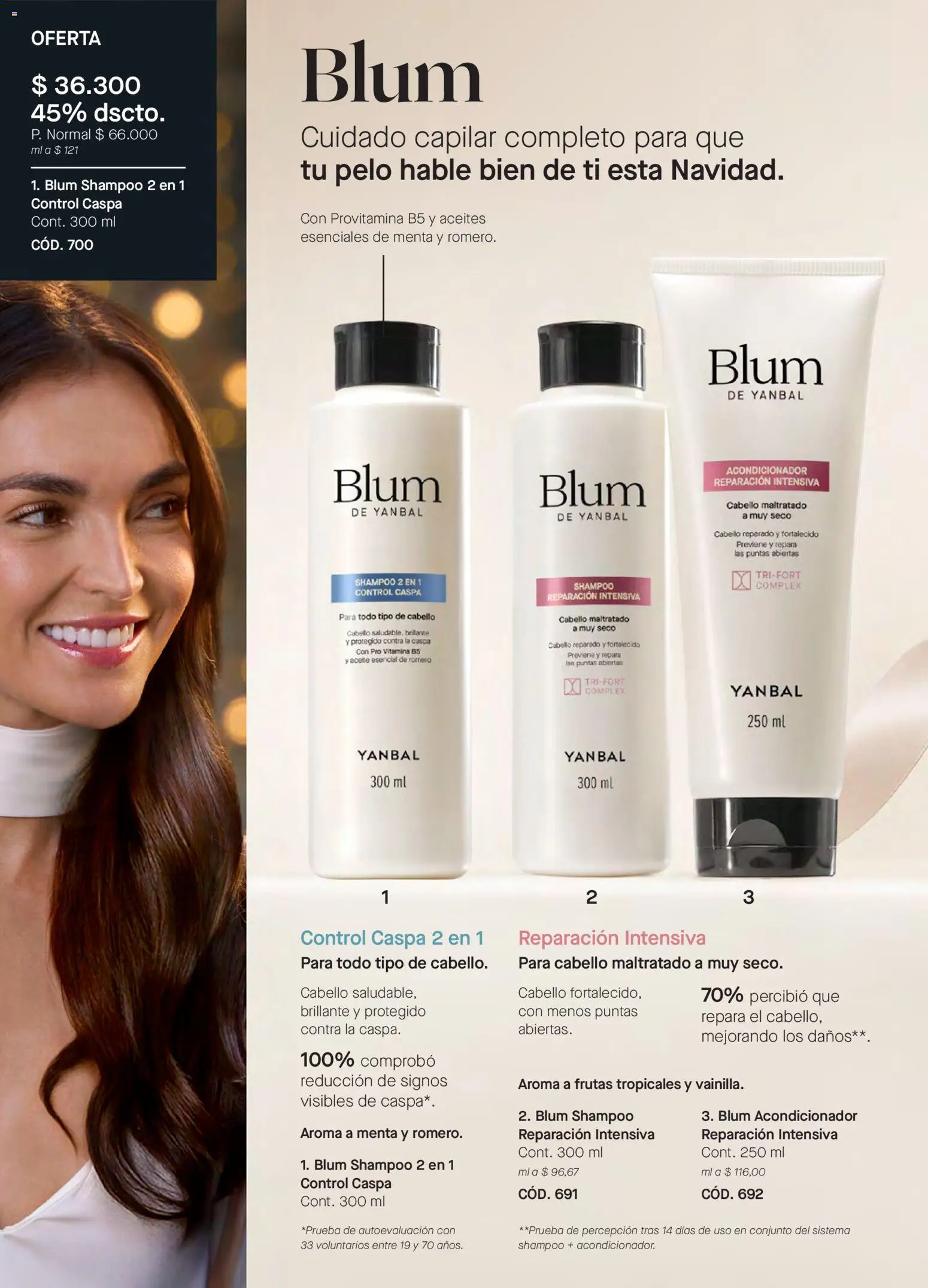 Yanbal revista - valida desde el 08.11.2025 | Página: 118 | Productos: Shampoo, Acondicionador, Conjunto, Aceite