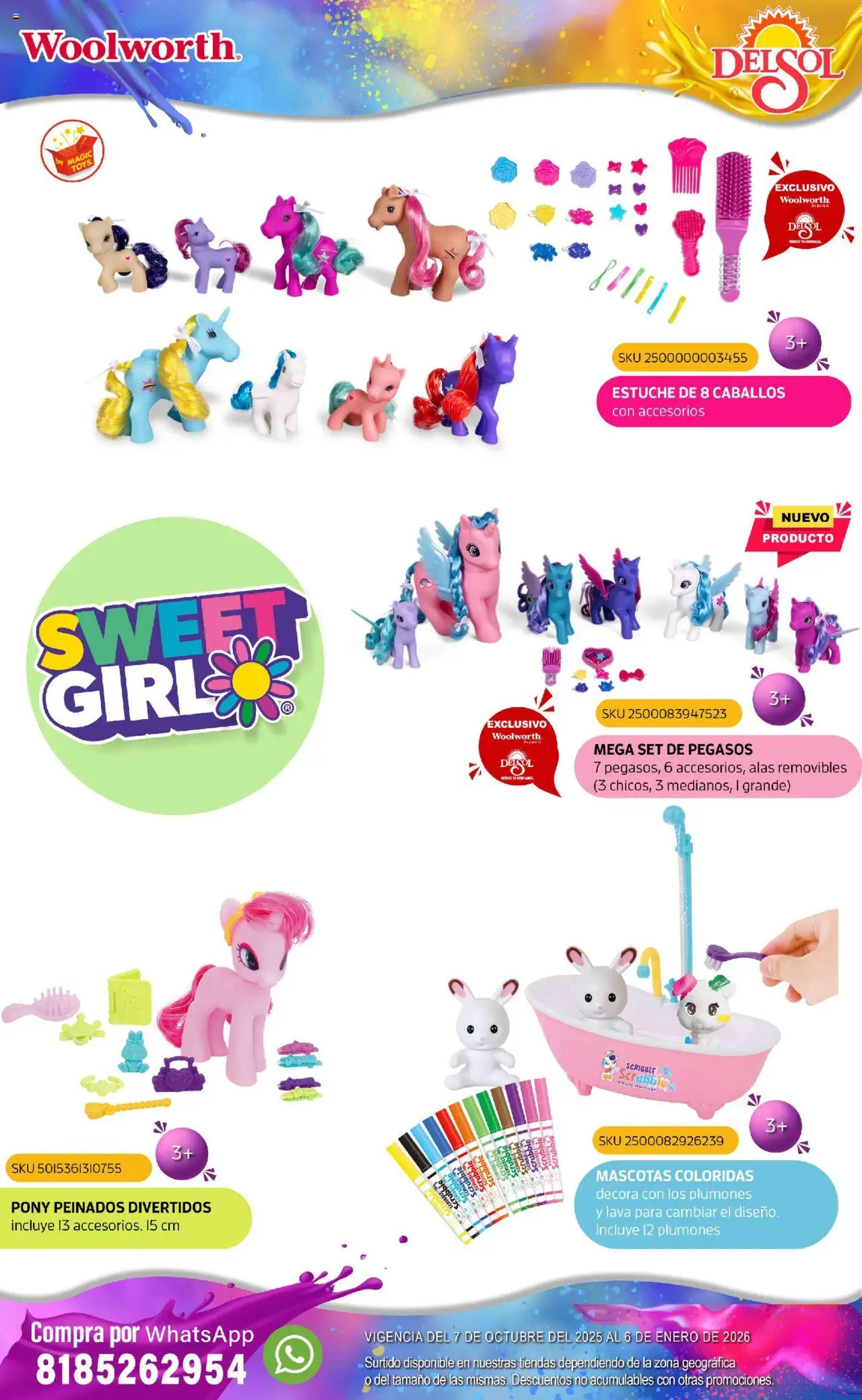 Nuevas ofertas de Del Sol y Woolworth válidas en toda la República Mexicana desde el 07.10.2025. ¡Encuentra las mejores ofertas en Del Sol y Woolworth - Catálogo Castillo Del Juguete! | Página: 89 | Productos: Pera, Estuche