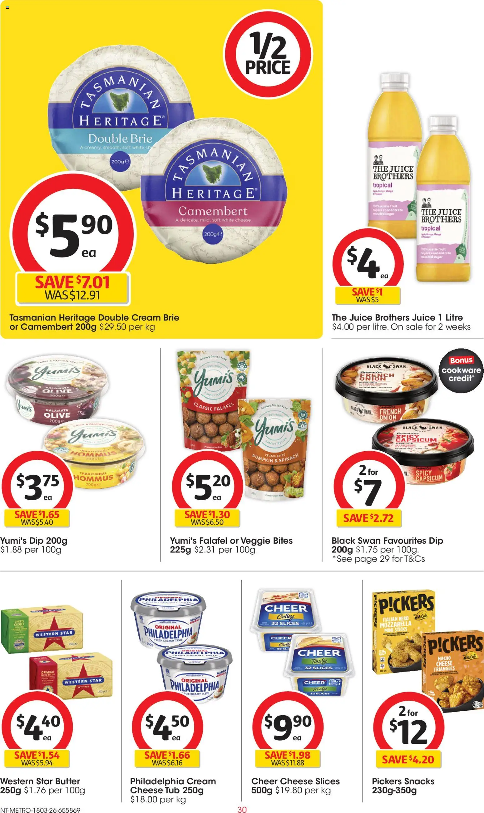 Coles catalogue - valid from 18.03.2026 | Page: 30 | Products: Herb, Juice, Cream, Sugar
