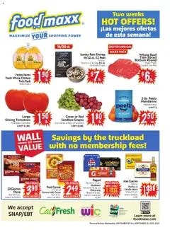 Preview of FoodMaxx weekly ads valid from 10.09.2025