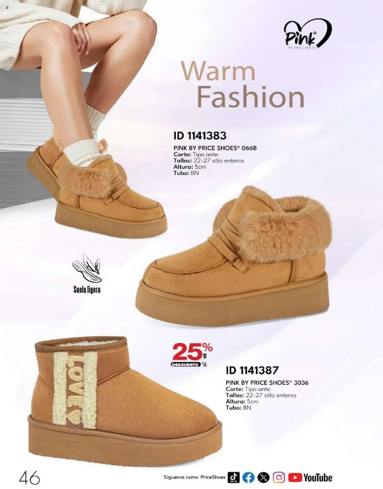 Nuevas ofertas de Price Shoes válidas en toda la República Mexicana desde el 14.10.2025. ¡Encuentra las mejores ofertas en Price Shoes - Catálogo - 10 Pagos sin Intereses! | Página: 46