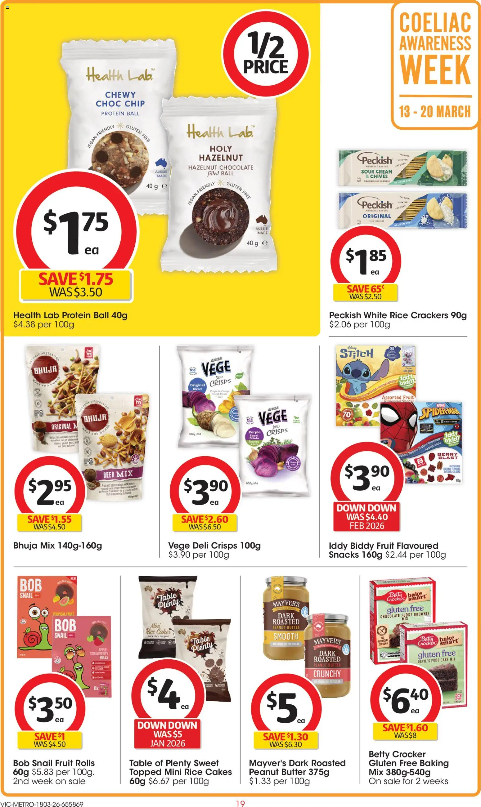 Coles catalogue - valid from 18.03.2026 | Page: 19 | Products: Table, Oil, Beer, Sour cream